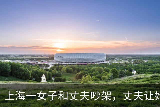 上海一女子和丈夫吵架，丈夫让她滚，她走了，丈夫以为她回娘家了，谁知她去了哪