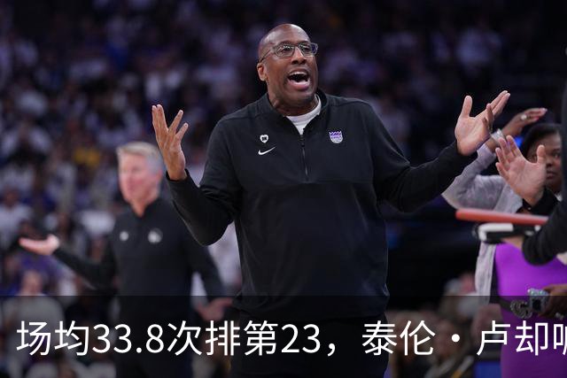 场均33.8次排第23，泰伦·卢却喊出40个三分目标
