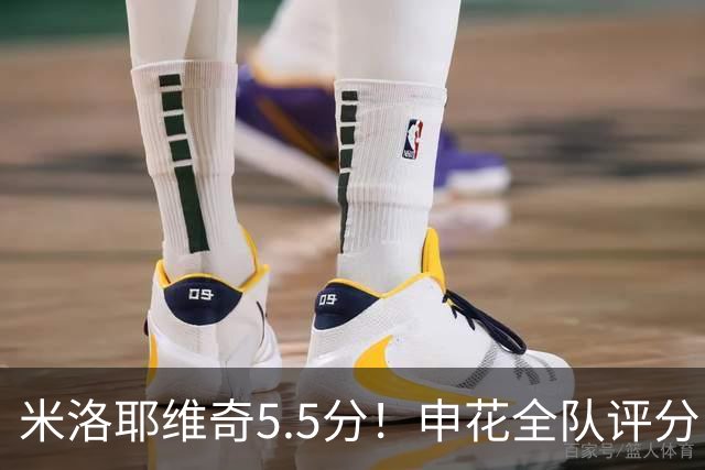 米洛耶维奇5.5分！申花全队评分：马纳法7.0分，三将刚及格，四将不及格
